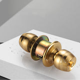 Max Front Door Entry Pull Door Handle Keyed Lock Mechanical Ball Lock 6cm - Bolt