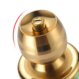 Max Front Door Entry Pull Door Handle Keyed Lock Mechanical Ball Lock 6cm - Bolt