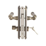 Max Security Mortise Interior Door Lock Latch  Bedroom Lever Handlesets Copper