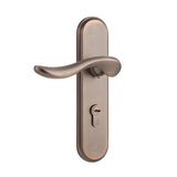Max Security Mortise Interior Door Lock Latch  Bedroom Lever Handlesets Copper