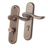 Max Security Mortise Interior Door Lock Latch  Bedroom Lever Handlesets Copper