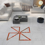 Max Self Adhesive Floor Tile Gaps Line Sticker DIY Wall Art Decal Red