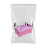 Home Furnishing Box 0.5L Latch Box Colorful with Lid Food Sealed Case Pink