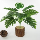 Artificial Plant Leaf Faux Foliage Leaves Plastic Flower for Home Decor 1