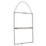 Max Double Side Hanging Photo Picture Frame Plant Specimen Frame B 18x13cm