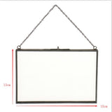 Max Double Side Hanging Photo Picture Frame Plant Specimen Frame B 18x13cm