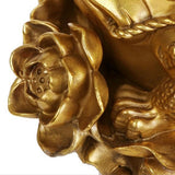Max Traditional Chinese Feng Shui Lucky Money 3 Legs Toad Frog Decor Figurines S