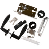 Max Door Lever Privacy Door Lock Set Hardware, 120mm Handle