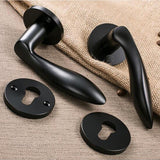 Max Door Lever Privacy Door Lock Set Hardware, 120mm Handle
