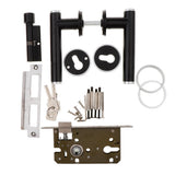 Max Door Lever Privacy Door Lock Set Hardware, 135mm Handle