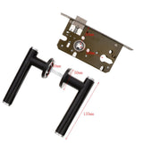 Max Door Lever Privacy Door Lock Set Hardware, 135mm Handle