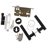 Max Door Lever Privacy Door Lock Set Hardware, 135mm Handle