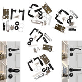 Max Door Lever Privacy Door Lock Set Hardware, 125mm Handle