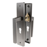 Max Modern Style Mute Interior Door Handle Lock Bedroom Privacy Lockset Gray - Aladdin Shoppers