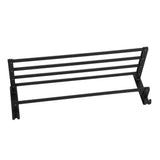 Max 59 cm aluminum black matte bathroom towel rack with hooks Black_4 bars - Aladdin Shoppers