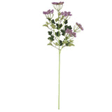 Max Artificial Foam Flower Plastic Plant for Wedding Home Decoration Purple