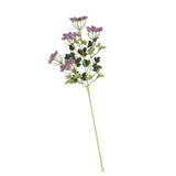 Max Artificial Foam Flower Plastic Plant for Wedding Home Decoration Purple