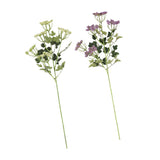Max Artificial Foam Flower Plastic Plant for Wedding Home Decoration Purple