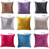 Max 45x45cm Soft Plush Pillowcase Cushion Cover for Sofa Car Decor Blue - Aladdin Shoppers