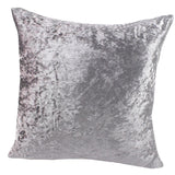 Max 45x45cm Soft Plush Pillowcase Cushion Cover for Sofa Car Decor Grey - Aladdin Shoppers