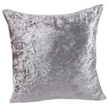 Max 45x45cm Soft Plush Pillowcase Cushion Cover for Sofa Car Decor Grey - Aladdin Shoppers