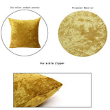 Max 45x45cm Soft Plush Pillowcase Cushion Cover for Sofa Car Decor Yelllow - Aladdin Shoppers