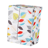 Max Coated Oxford Cloth Washing Machine Cover Protector Colorful Leaves-L - Aladdin Shoppers