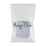 Max Coated Oxford Cloth Washing Machine Cover Protector Blue Monstera Leaves -S - Aladdin Shoppers