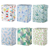 Max Coated Oxford Cloth Washing Machine Cover Protector Green Leaves-L - Aladdin Shoppers