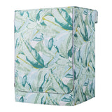 Max Coated Oxford Cloth Washing Machine Cover Protector Green Leaves-L - Aladdin Shoppers