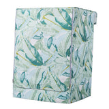 Max Coated Oxford Cloth Washing Machine Cover Protector Green Leaves-L - Aladdin Shoppers