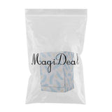 Max Coated Oxford Cloth Washing Machine Cover Protector Blue Cycas Leaves -L - Aladdin Shoppers