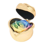 Max Handmade Preserved Flower Rose Valentine's Day Gift Multicolor-Gold - Aladdin Shoppers