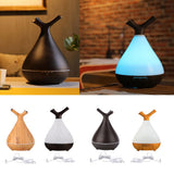 Max 400ml Aroma Essential Oil Diffuser Ultrasonic Air Humidifier Wood Grain A - Aladdin Shoppers