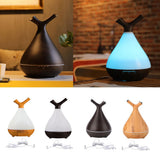 Max 400ml Aroma Essential Oil Diffuser Ultrasonic Air Humidifier Wood Grain A - Aladdin Shoppers