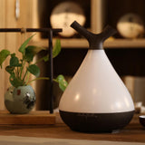 Max 400ml Aroma Essential Oil Diffuser Ultrasonic Air Humidifier Wood Grain C - Aladdin Shoppers