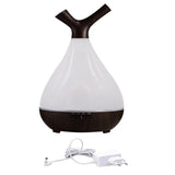 Max 400ml Aroma Essential Oil Diffuser Ultrasonic Air Humidifier Wood Grain C - Aladdin Shoppers