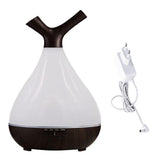 Max 400ml Aroma Essential Oil Diffuser Ultrasonic Air Humidifier Wood Grain C - Aladdin Shoppers