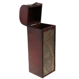 Max Vintage Wine Box Wooden Antique Packaging Wine Gift Box 1 Bottle-B - Aladdin Shoppers