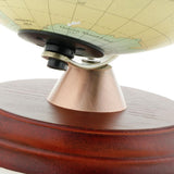 Maxbell Illuminated Spinning World Globe Constellation Map Wooden Stand Night Light