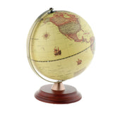 Maxbell Illuminated Spinning World Globe Constellation Map Wooden Stand Night Light