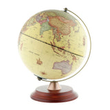 Maxbell Illuminated Spinning World Globe Constellation Map Wooden Stand Night Light