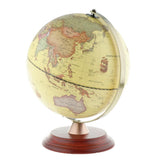 Maxbell Illuminated Spinning World Globe Constellation Map Wooden Stand Night Light