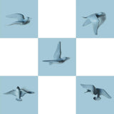 Max Resin 3D Handmade Flying Seagull Bird Crafts Wall Art Hanging Decor Blue A - Aladdin Shoppers