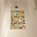 Max 6pcs 3D exquisite Waterproof Bathtub Sticker for bathroom Style_5 - Aladdin Shoppers