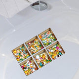 Max 6pcs 3D exquisite Waterproof Bathtub Sticker for bathroom Style_5 - Aladdin Shoppers