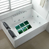 6pcs 3D exquisite Waterproof Bathtub Sticker for bathroom Style_6