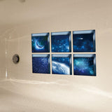 6pcs 3D exquisite Waterproof Bathtub Sticker for bathroom Style_10