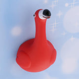 Max Cute Cartoon Animal Shape Toothbrush Holder Towel Rail Hooks Red Flamingo - Aladdin Shoppers