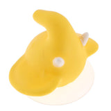 Max Cute Cartoon Animal Shape Toothbrush Holder Towel Rail Hooks Yellow Elephant - Aladdin Shoppers